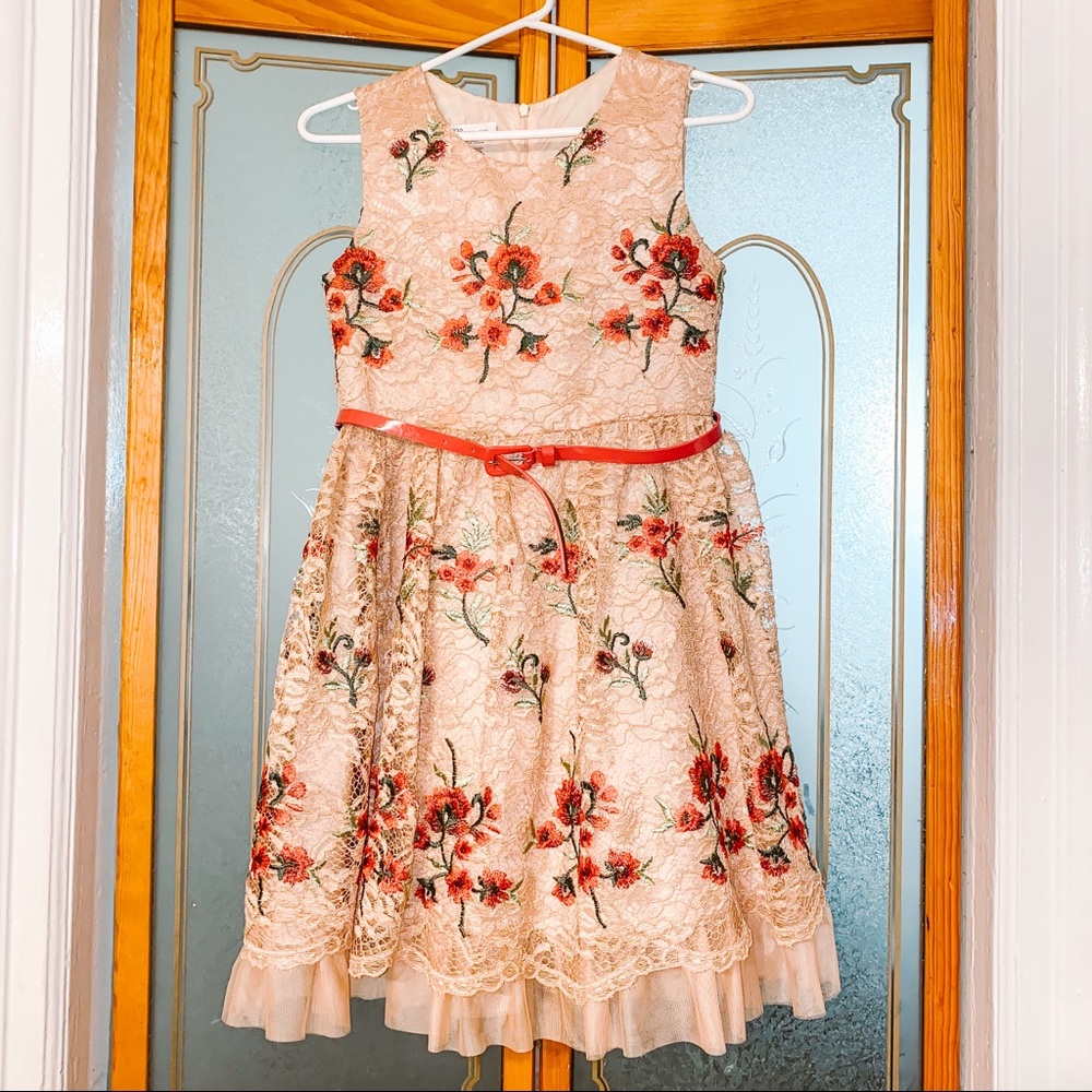 🚩SOLD🚩 BONNIE JEAN PARTY DRESS BIG G 14 SPRING